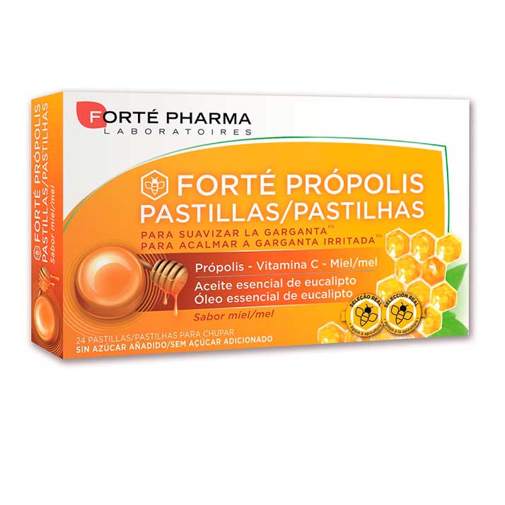 Forte Pharma Forte Pharma Propolis Pastillas Miel 24 Uds