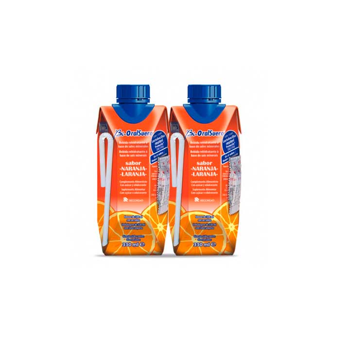 Casen Recordati Bioralsuero 2X330 Ml Naranja