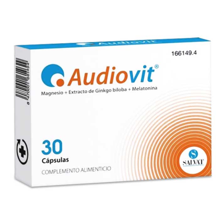Laboratorios Salvat Audiovit 30 Capsulas