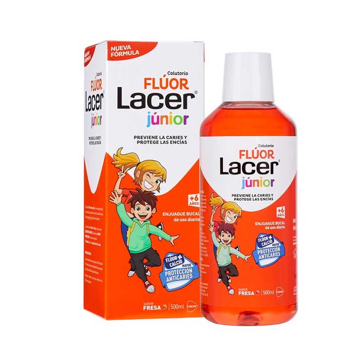 Lacer Lacer Colutorio Fluor Diario 0,05% Fresa 500ml