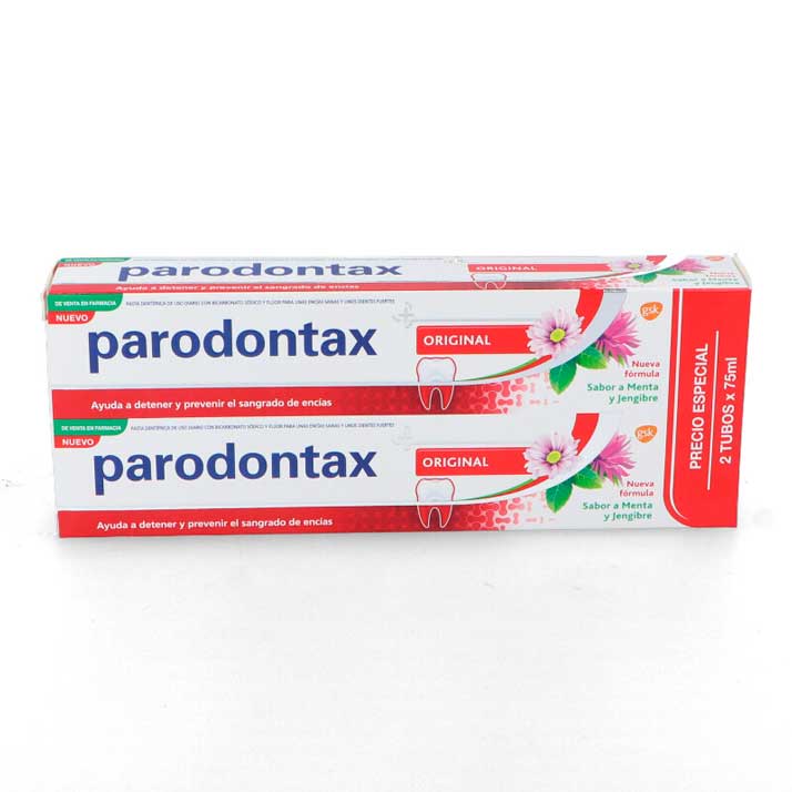 Parodontax Paradontax Herbal Original 75 Ml Duplo Precio Especial