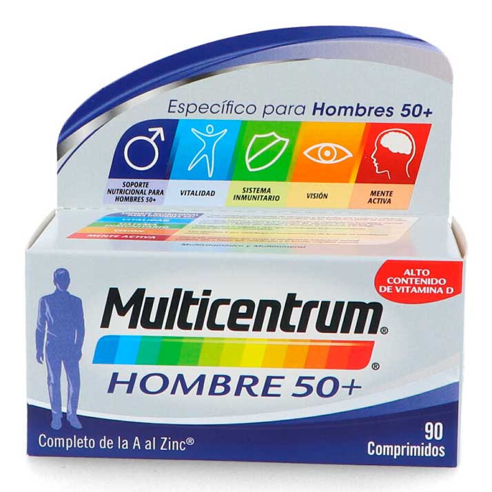 Multicentrum Multicentrum Hombre 50+ 90 Uds