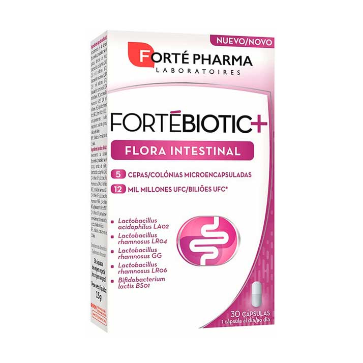 Forte Pharma Fortebiotic+ Flora Intestinal 30 Capsulas