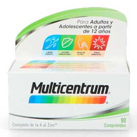 Multicentrum Multicentrum Adultos 90 Comprimidos