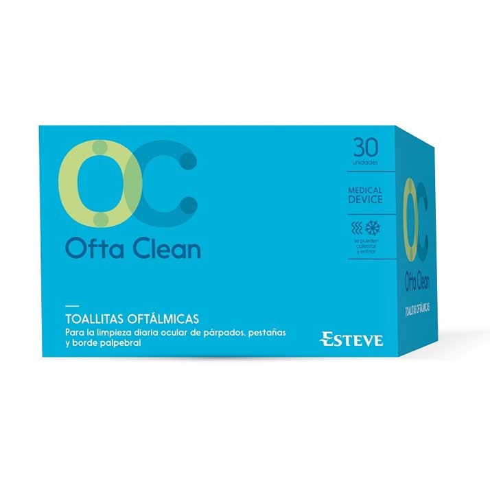Dr Esteve Oftaclean Toallitas 30 Unidades.