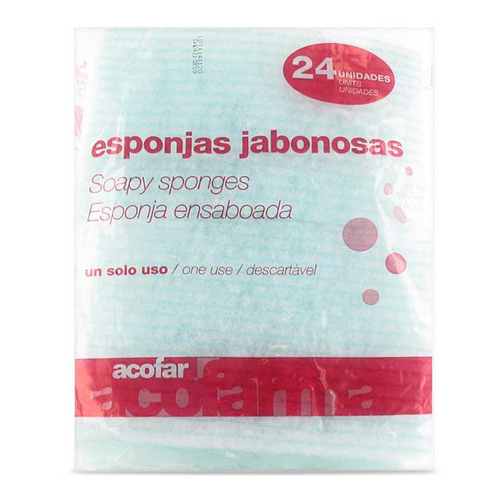 Acofarderm Acofar Esponjas Jabonosas 24U