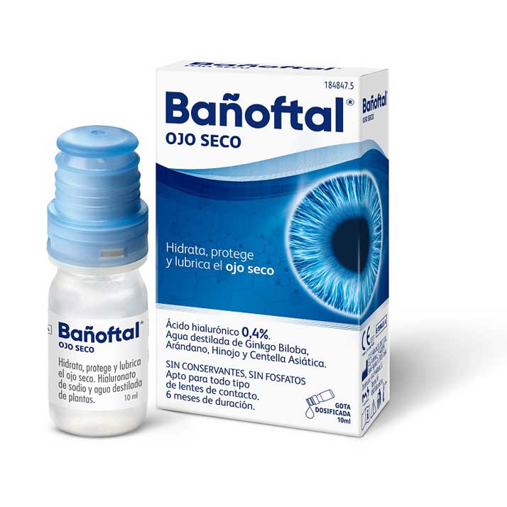 Bañoftal Bañoftal Multidosis Ojo Seco 0,4% 10 Ml