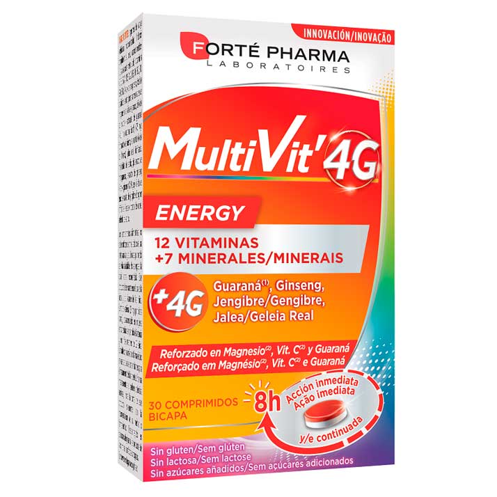 Forte Pharma Forte Pharma Multivit 4G Energia 30 Comp Bicapa
