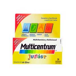 Multicentrum Multicentrum Junior 30 Comprimidos