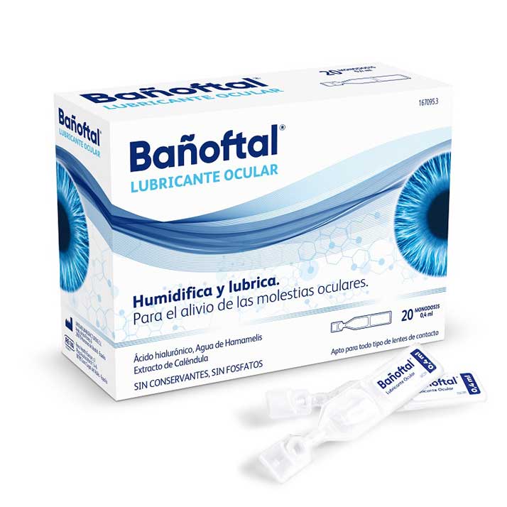 Bañoftal Bañoftal Lubricante Ocular 20 Monodosis