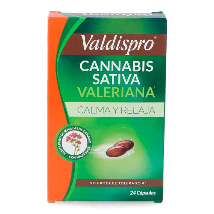 Vemedia Valdispro Cannabis Sativa 24 Capsulas