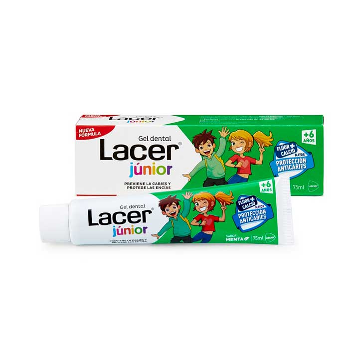 Lacer Lacer Junior Gel Menta 75ml