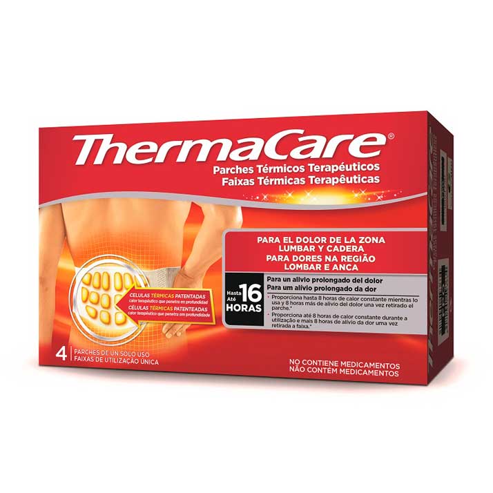Thermacare ThermaCare Zona Lumbar Y Cadera 4 Uds
