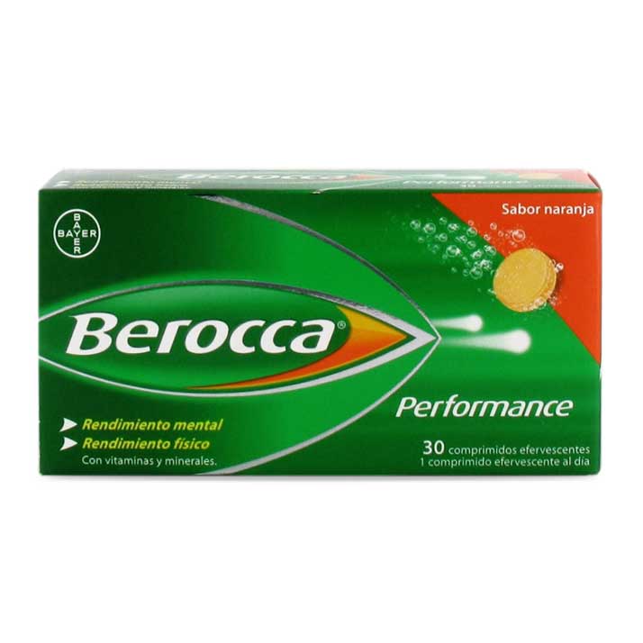 Berocca Berocca Performance 30 Comp. Eferv. Naranja