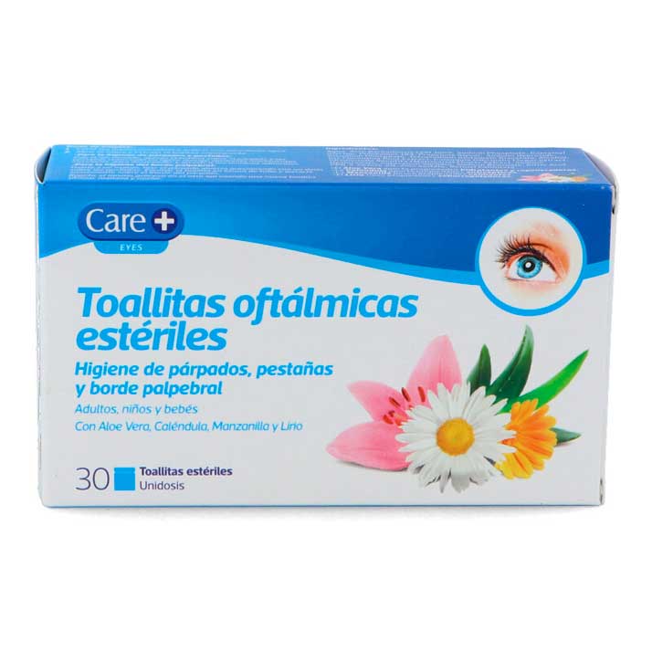 Care+ Care+ Toallitas Oftalmicas Esteriles 30 U