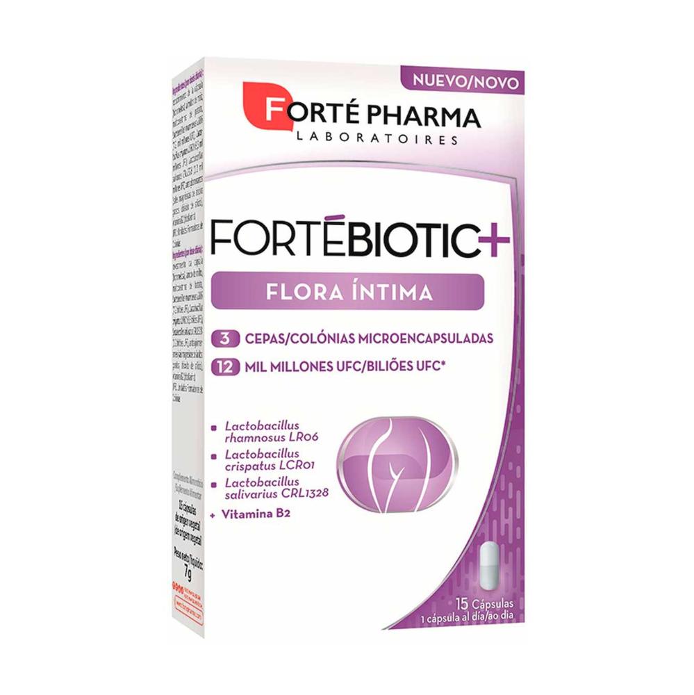 Forte Pharma Fortebiotic+ Flora Intima 15 Capsulas