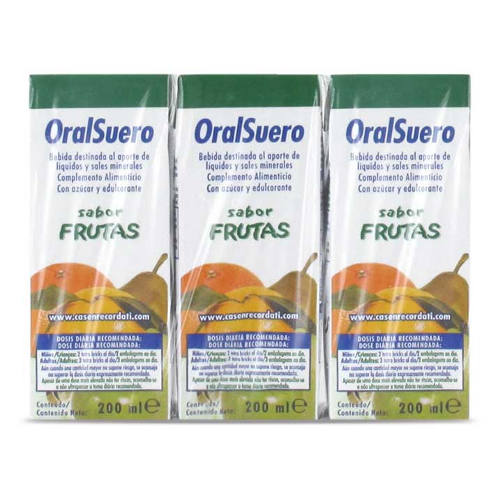 Casen Recordati Oralsuero 200 Ml. Pack De 3