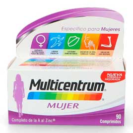Multicentrum Multicentrum Mujer 90 Comprimidos