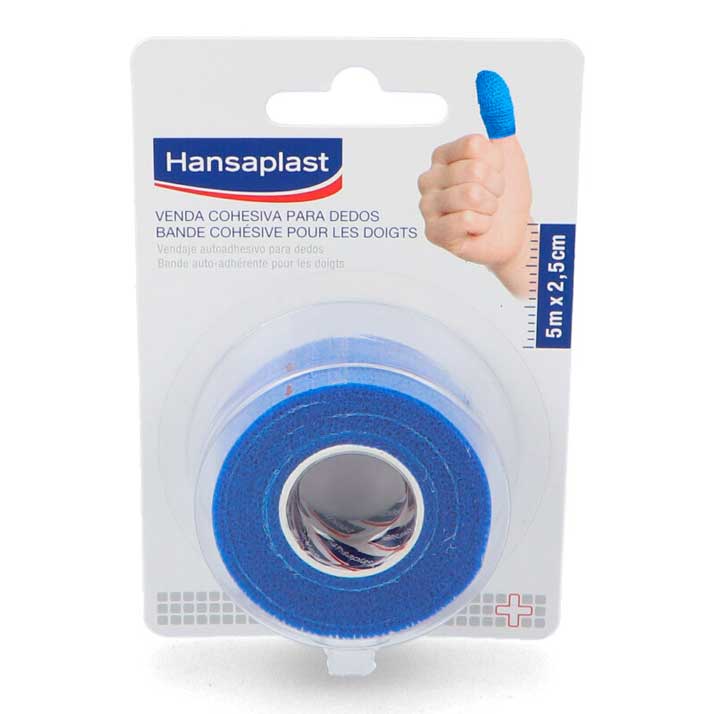 Hansaplast Hansaplast Vcohesiva Dedos 5X2,5 Azul