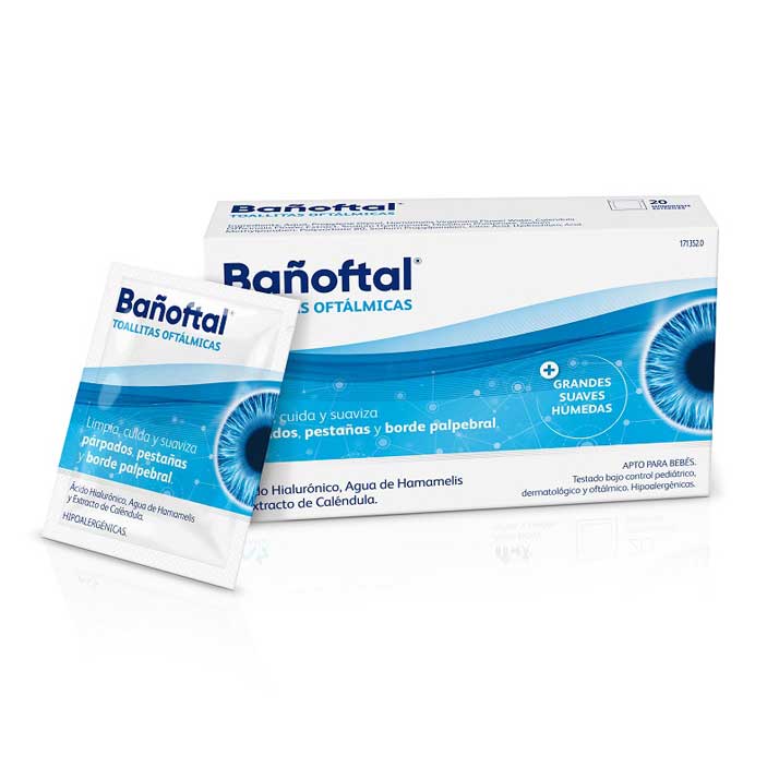 Bañoftal Bañoftal 20 Toallitas Oculares