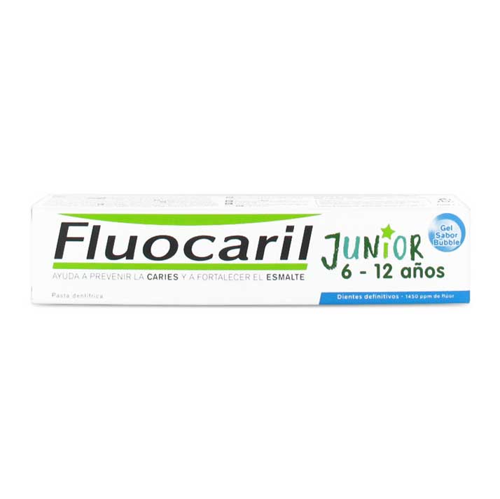 Fluocaril Fluocaril Gel Junior Bubble 75 Ml