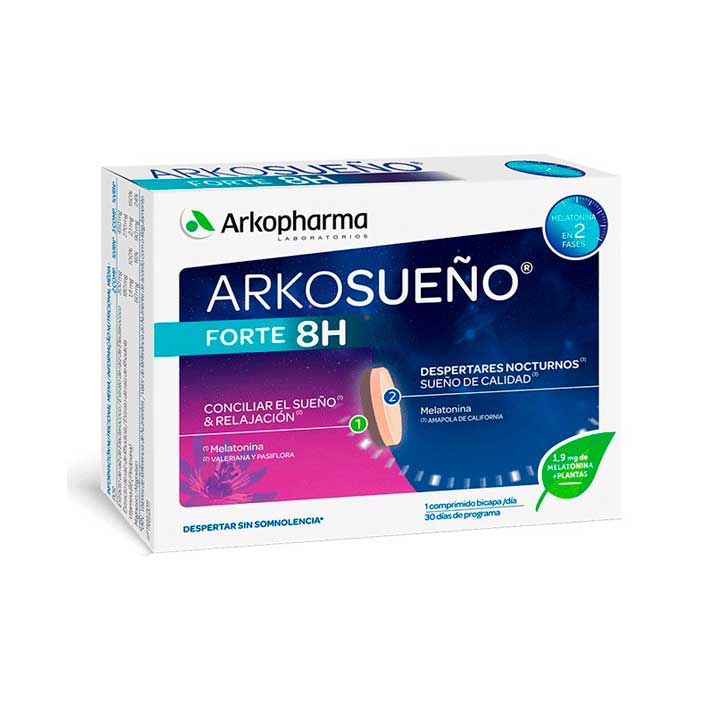 Arkopharma Arkosueño Forte 8h 30 Comprimidos