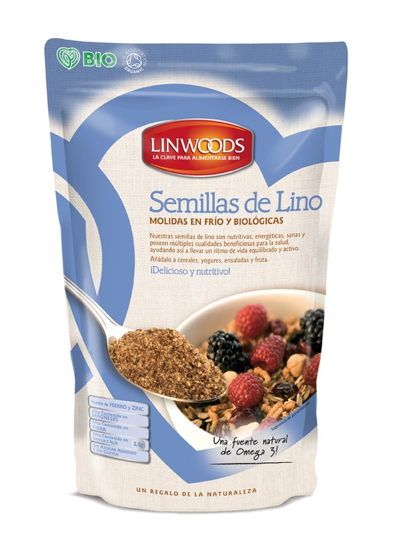 Linwoods Flaxseeds Bio 200g Semilla Lino Molido