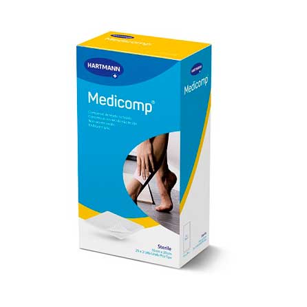 Hartmann Hartmann Gasas Medicomp 10x20cm (25 sobres de 2 Ud)