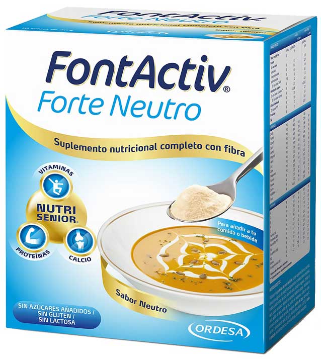 FontActiv Font Activ Forte Neutro Al Plato 10 Sobres 30 GR