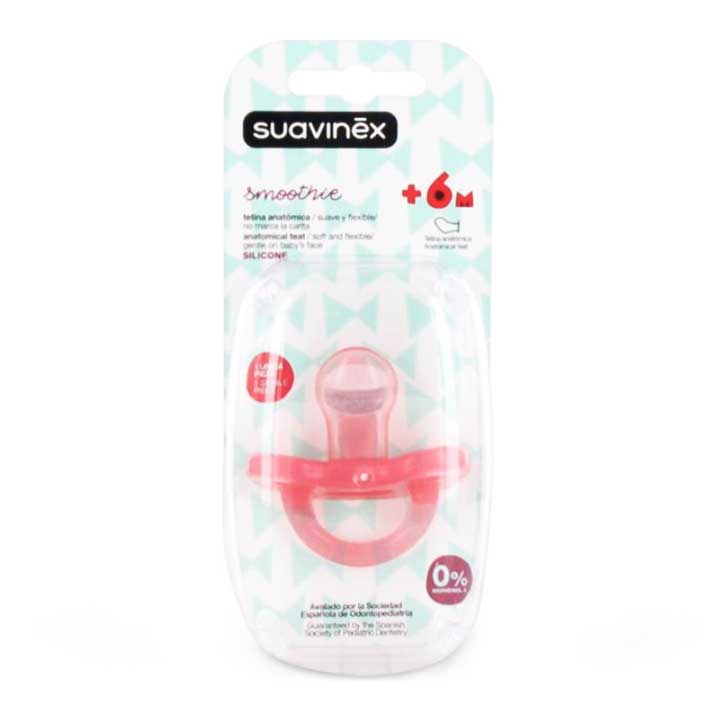 Suavinex Suavinex Chupete Todo Silicona + 6 M  1 Ud