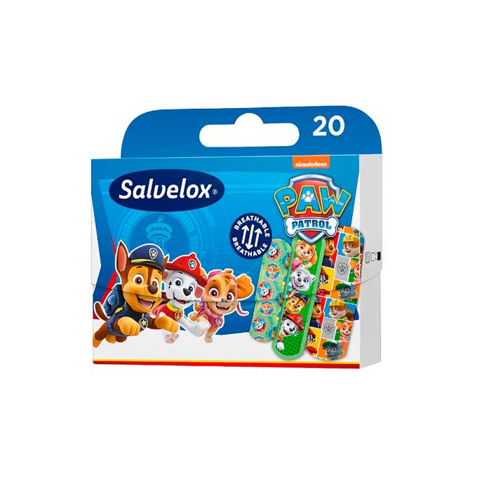 Salvelox Salvelox Tiritas Patrulla Canina 20 Unds Surtidas