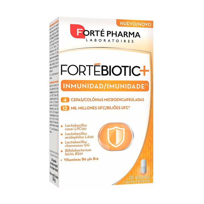 Forte Pharma Fortebiotic+ Inmunidad 20 Capsulas
