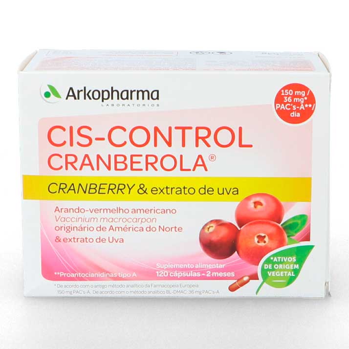 Arkopharma Arko Cranberola Ciscontrol Arandano Americano 120 Capsulas