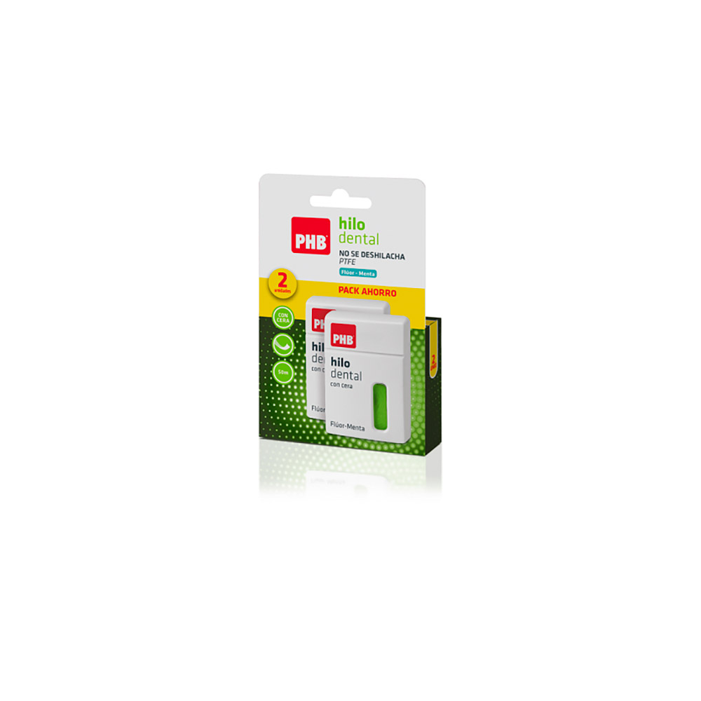 Pack Duplo Hilo Dental Fluor-menta PHB