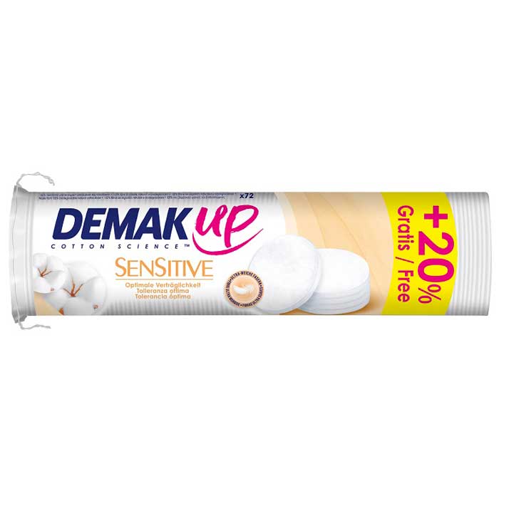 Demak Demak´Up Sensitive Round Discos Desmaquillantes 72 Unid.