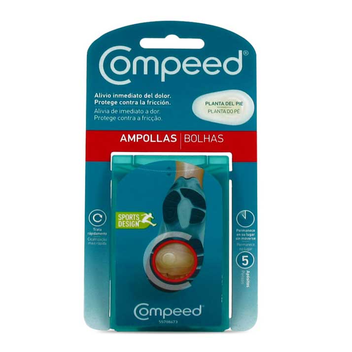 Compeed Compeed Ampollas En Las Plantas De Los Pies (5 U )