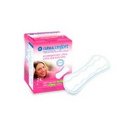 Farmaconfort Farmaconfort Protegeslips Ultra 24U Algodon