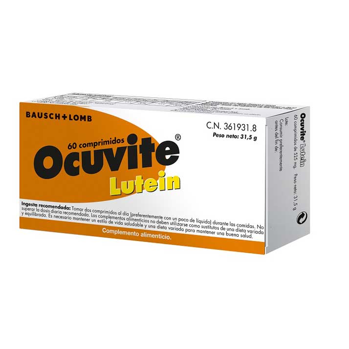 Bausch & Lomb Ocuvite Luteina 60 Capsulas