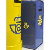 miniatura Huchas azul y amarilla Correos para tu habitación