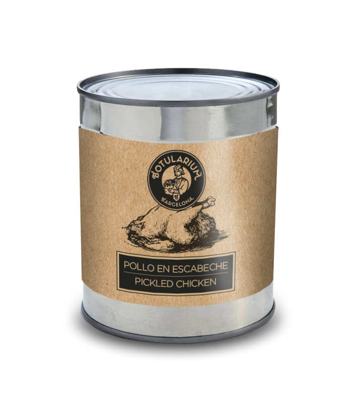 Pollo en escabeche Botularium (750g)