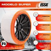 miniatura Cadena nieve textil Isse Super 3