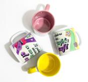 miniatura Taza cerámica "a palabras necias..." de CLQQ