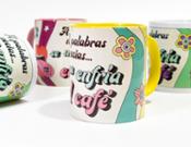 miniatura Taza cerámica "a palabras necias..." de CLQQ