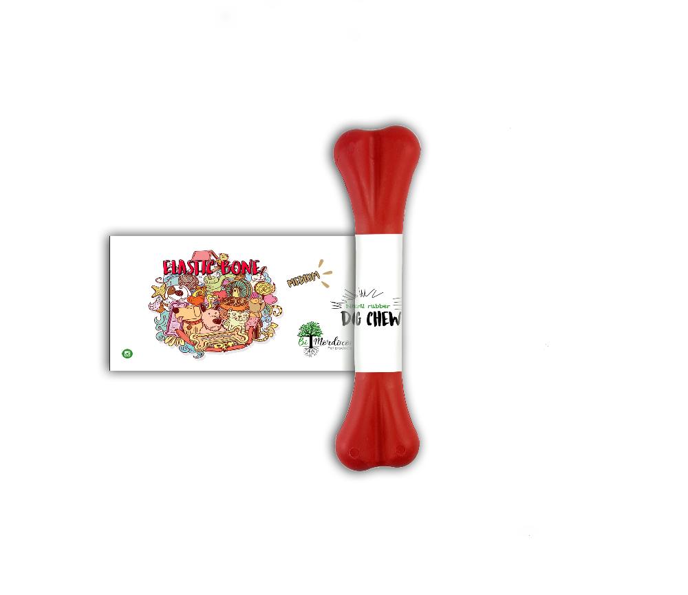 Juguete Mordedor - Hueso para Perros ELASTIC BONE