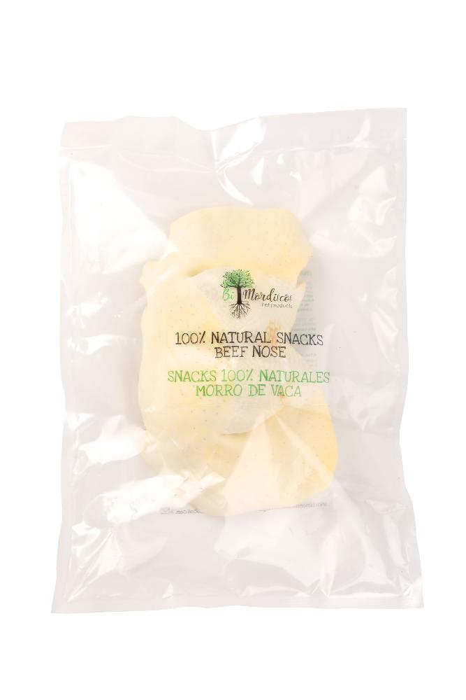 Bimordiscos Snacks Natural - Morro de Vaca Ternera para Perros
