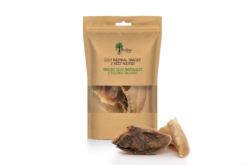 Bimordiscos Snack Natural - Pezuñas de Vaca para Perros (2 unidades)