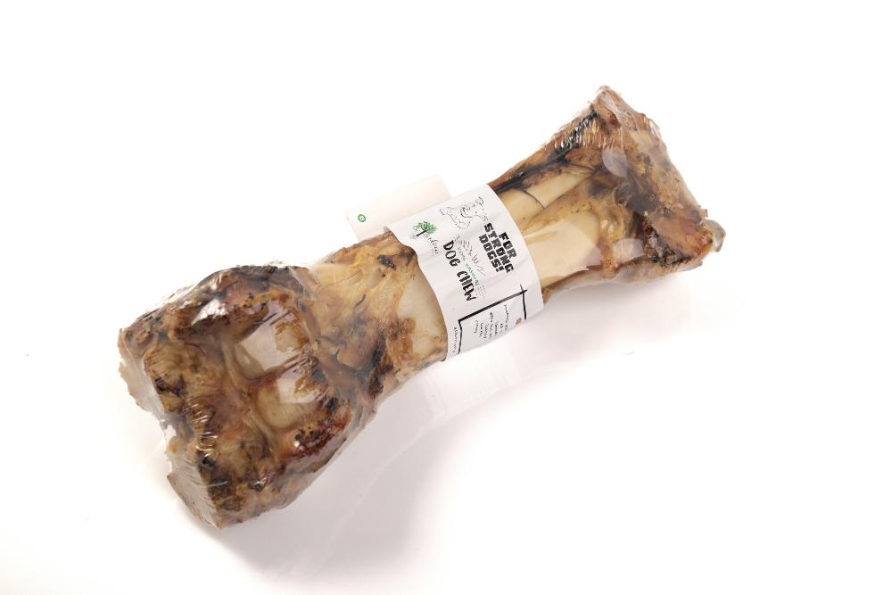 Bimordiscos Snacks Mordedor Natural - Pata Hueso de Vaca Ternera para Perros