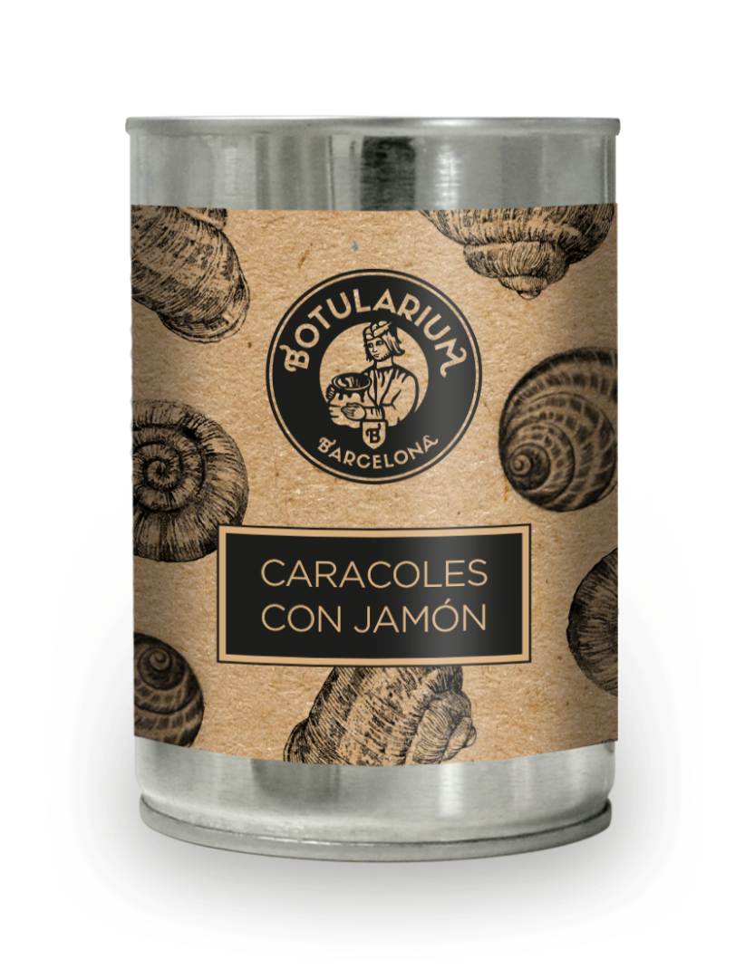 Caracoles en salsa de jamón Botularium (390g)
