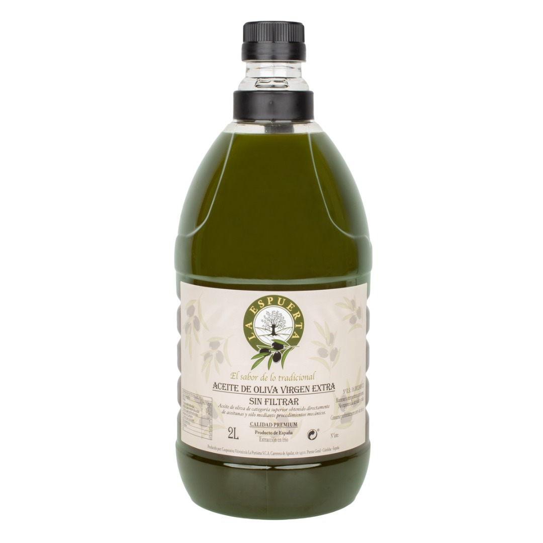 Aceite de oliva virgen extra fresco - Garrafa pet 2 l