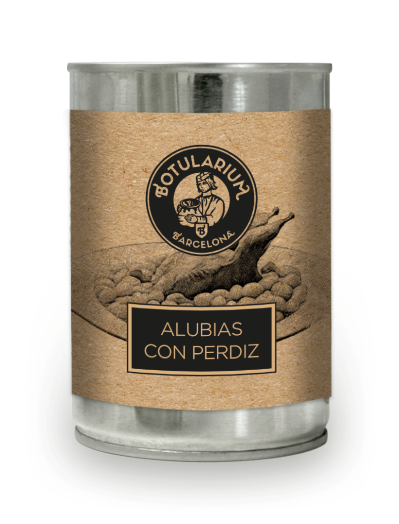 Alubias con perdiz (390g)